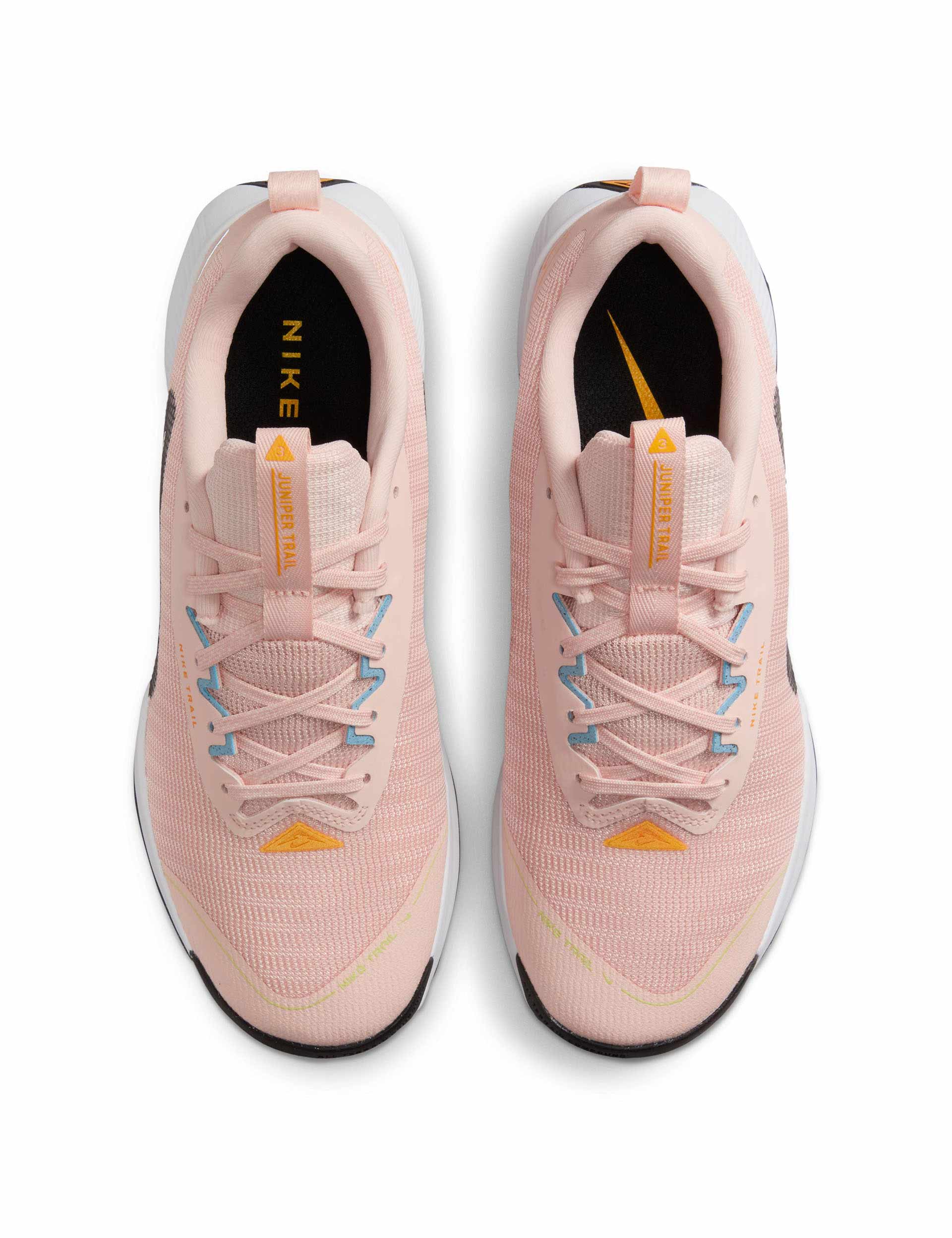 Juniper Trail 3 Running Shoes for Women - Washed Coral/Phantom/University Gold - Lightweight Hiking & Trail Running Sneakers for Outdoor Adventures