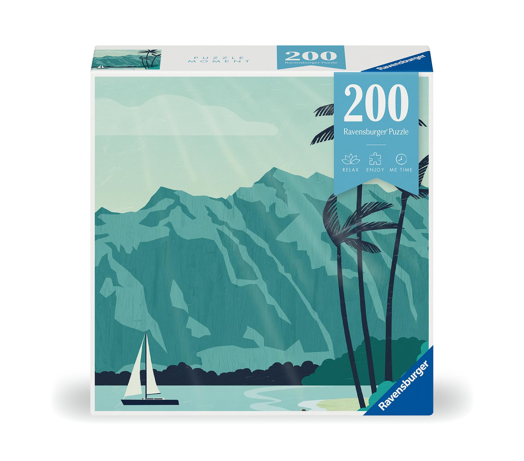 Ravensburger Beginner Adult Puzzle - 200 Piece Hawaii Relaxation Activity - Premium Quality Puzzle Gift for Adults (12000766) - Perfect for Stress Relief, Family Bonding & Home Decor