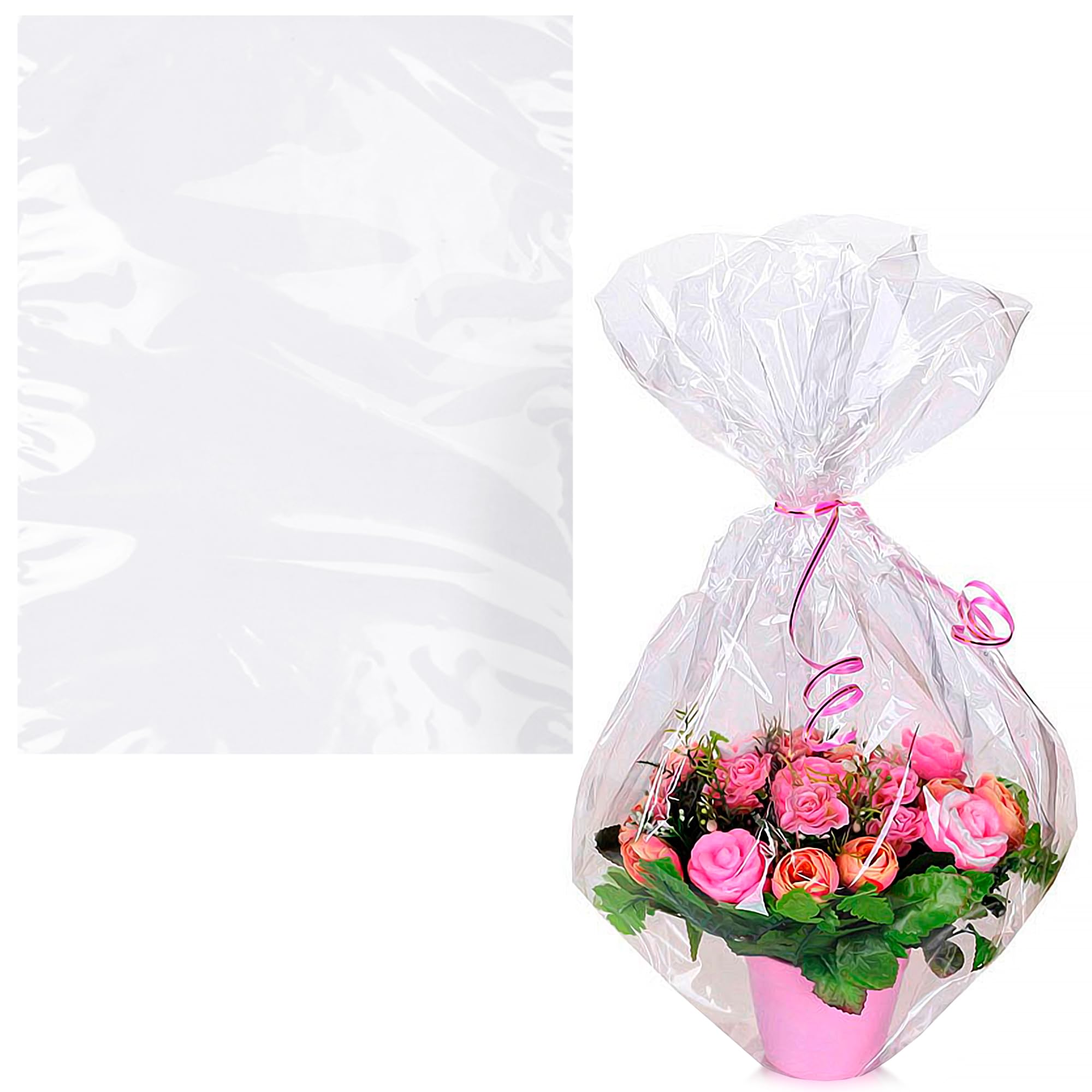 APQ Clear Packing Bags 15x20 Inches - 1000 Pack of 2 Mil Clear Poly Mailers | Waterproof Open Top Shipping Bags for Small Items | Perfect for Ecommerce, Retail Packaging & Mailing Jewelry, Crafts, Apparel