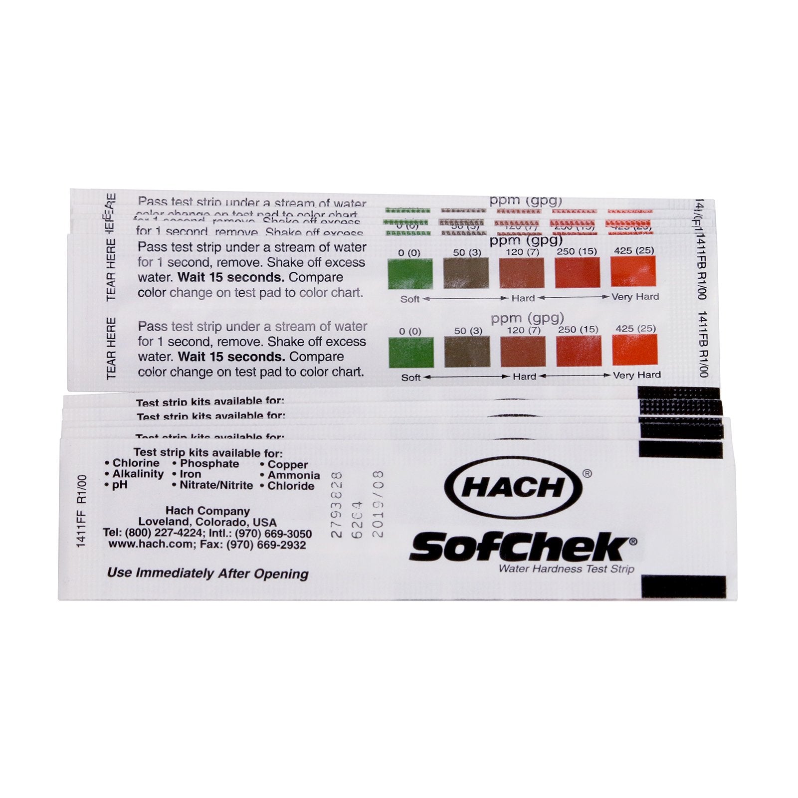 Clive Water Hardness Test Strips - 10 Pack | Fast & Accurate Water Testing for Home, Aquariums & Pools | Measure Calcium & Magnesium Levels