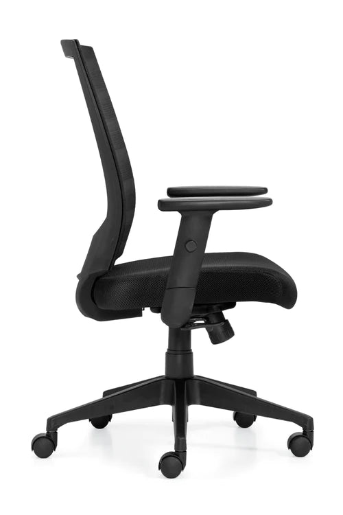 Ergonomic Adjustable Desk and Chair Combo Set - Height Adjustable Home Office Furniture for Work from Home & Study - Perfect for Small Spaces & Remote Workers