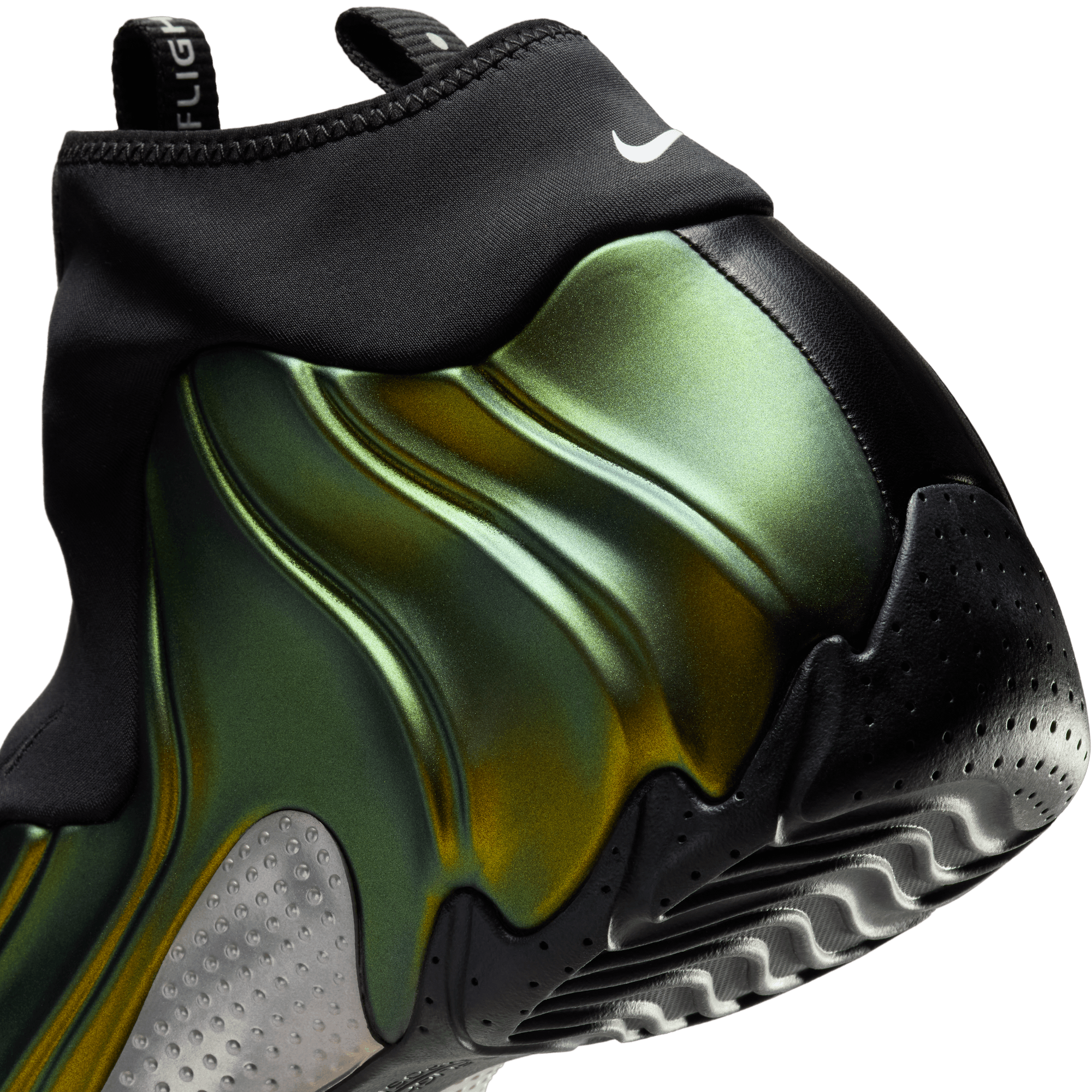 Nike Air Flightposite QS Metallic Gold Basketball Shoes for Men - High-Performance Hoops & Streetwear Sneakers - Perfect for Basketball Games, Training, and Urban Fashion