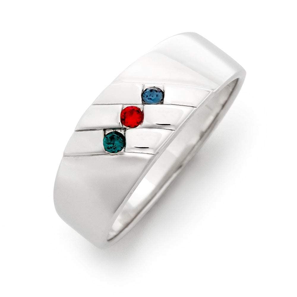 Sterling Silver Roman Numeral Ring for Women - Size 5 to 9 - Elegant Birthday Gift for Her - Dainty Stackable Jewelry for Everyday Wear & Special Occasions