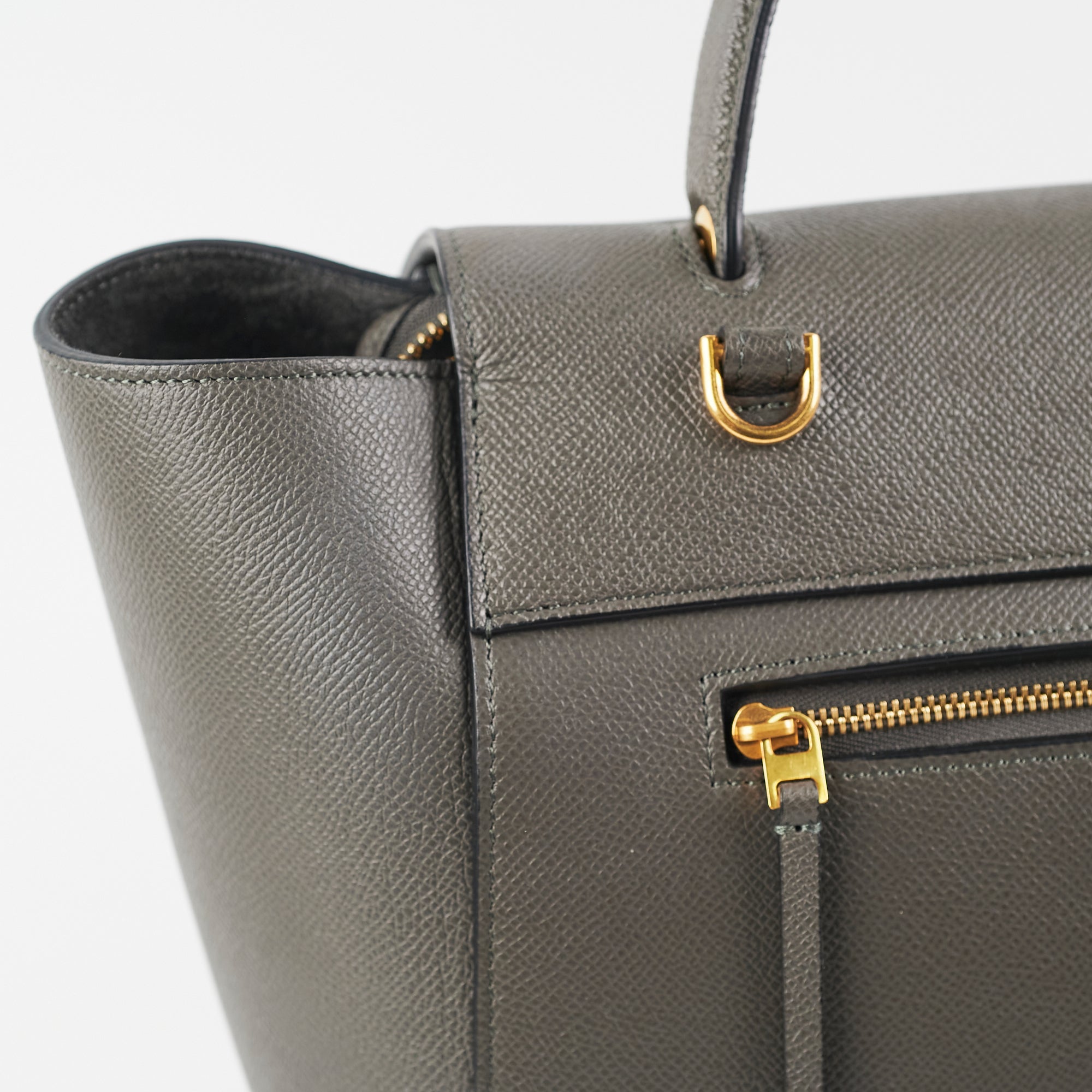 Celine Mini Belt Bag in Grey | Crossbody Bag for Women | Perfect for Everyday Use, Travel & Casual Outings