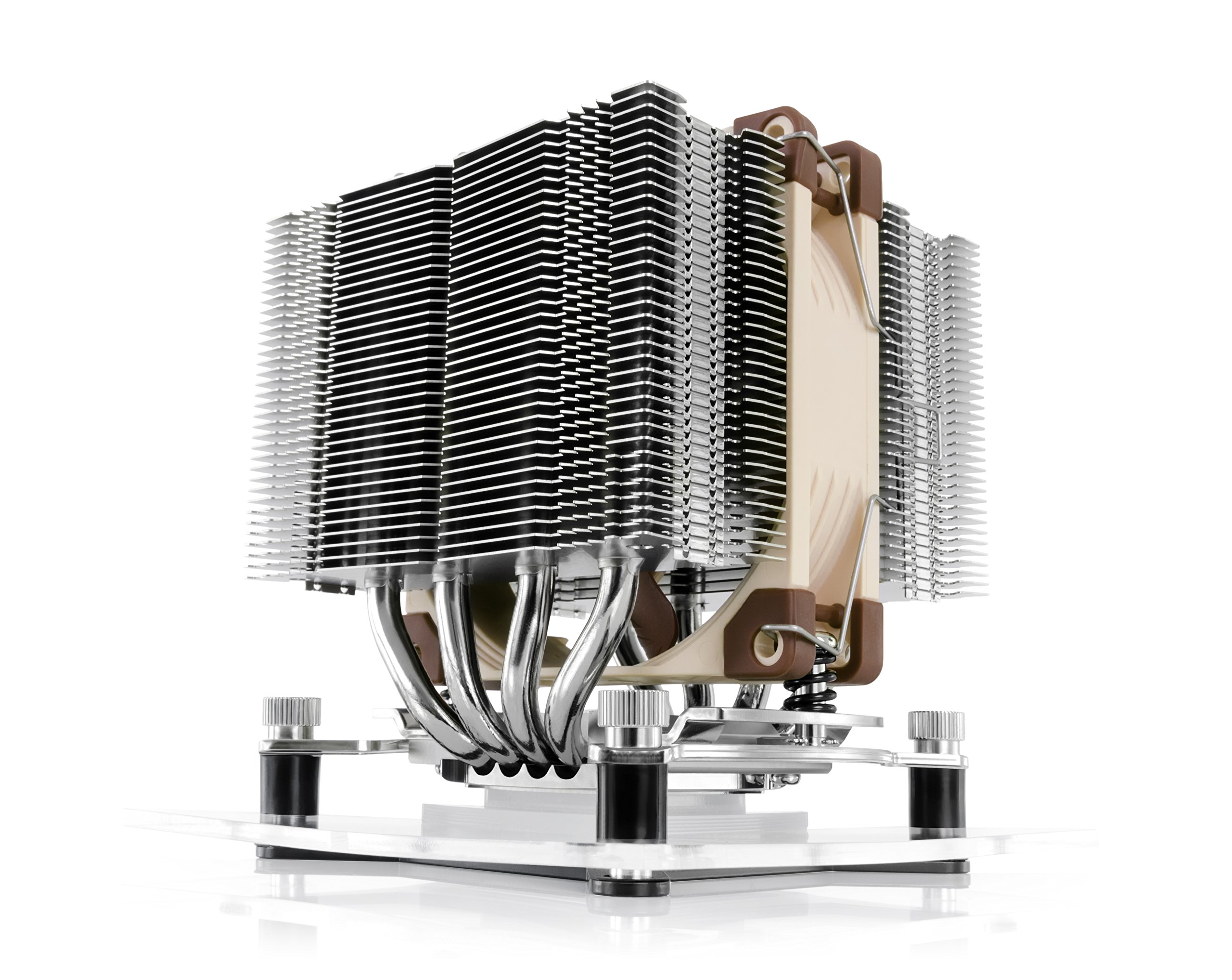 Noctua NH-D9L Premium CPU Cooler with NF-A9 92mm PWM Fan (Brown) - High Performance Quiet Cooling for Intel/AMD Desktops - Perfect for Gaming PCs, Workstations & Home Office Setups