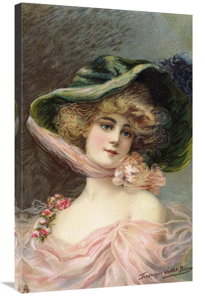 Frederick Vallet-Bisson Bonnet Gallery Wrap Canvas Art Print - Premium Giclee Wall Decor for Living Room, Bedroom & Office | Ready to Hang Home Decoration