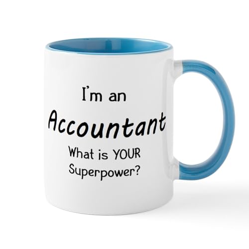 White/Blue Inside - Accountant Mug Mugs