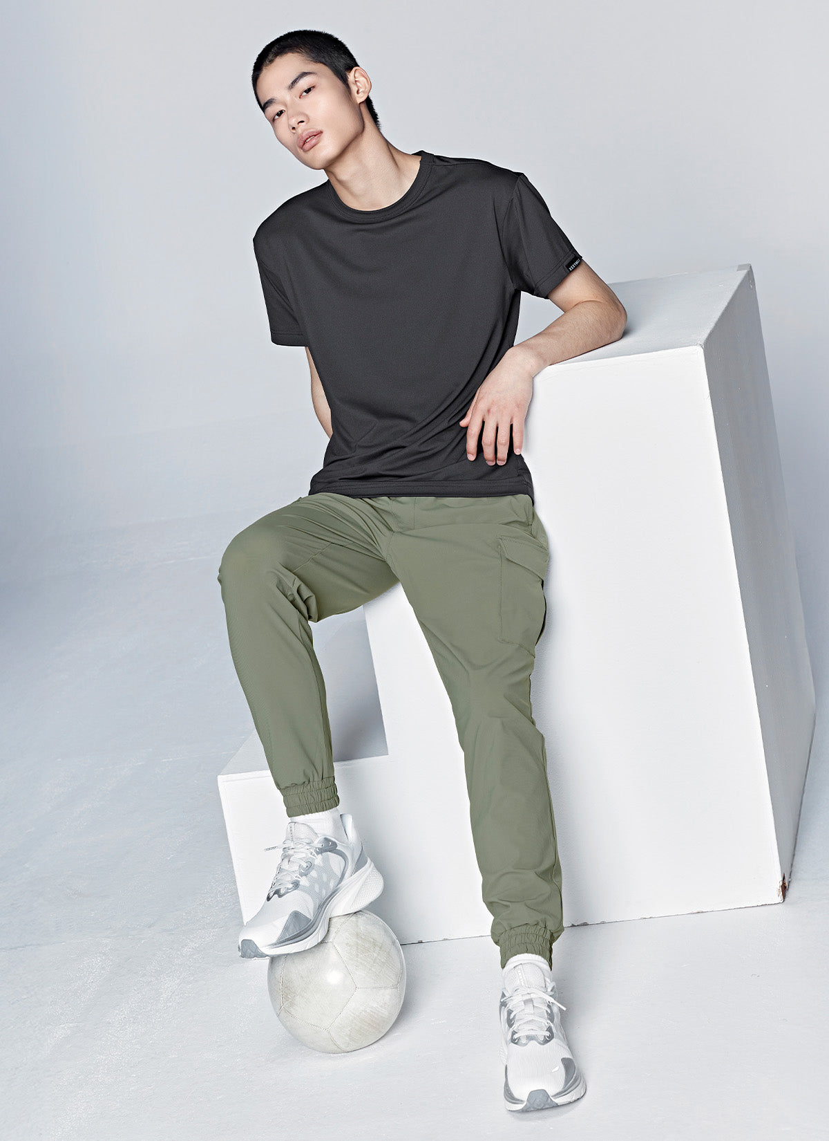 Comfortable Cargo Joggers for Men - Stretchable Workout Pants with Pockets | Perfect for Running, Gym, Travel & Casual Wear