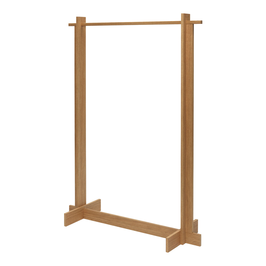Sturdy Bridge Clothes Rack for Bedroom & Closet - Space-Saving Garment Organizer with Heavy-Duty Metal Frame - Perfect for Hanging Coats, Dresses, Pants & Accessories