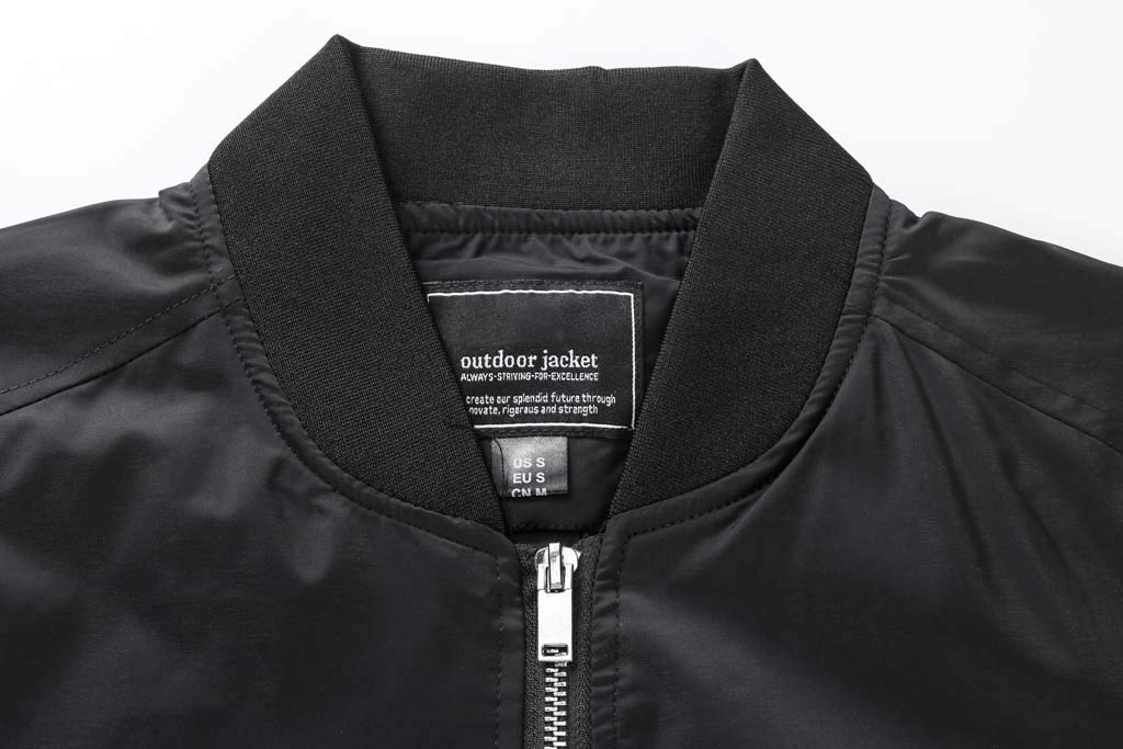 CRYSULLY Men's Lightweight Bomber Jacket - Spring & Fall Windbreaker Coat with Full Zip | Casual Outerwear for Daily Wear, Travel & Outdoor Activities