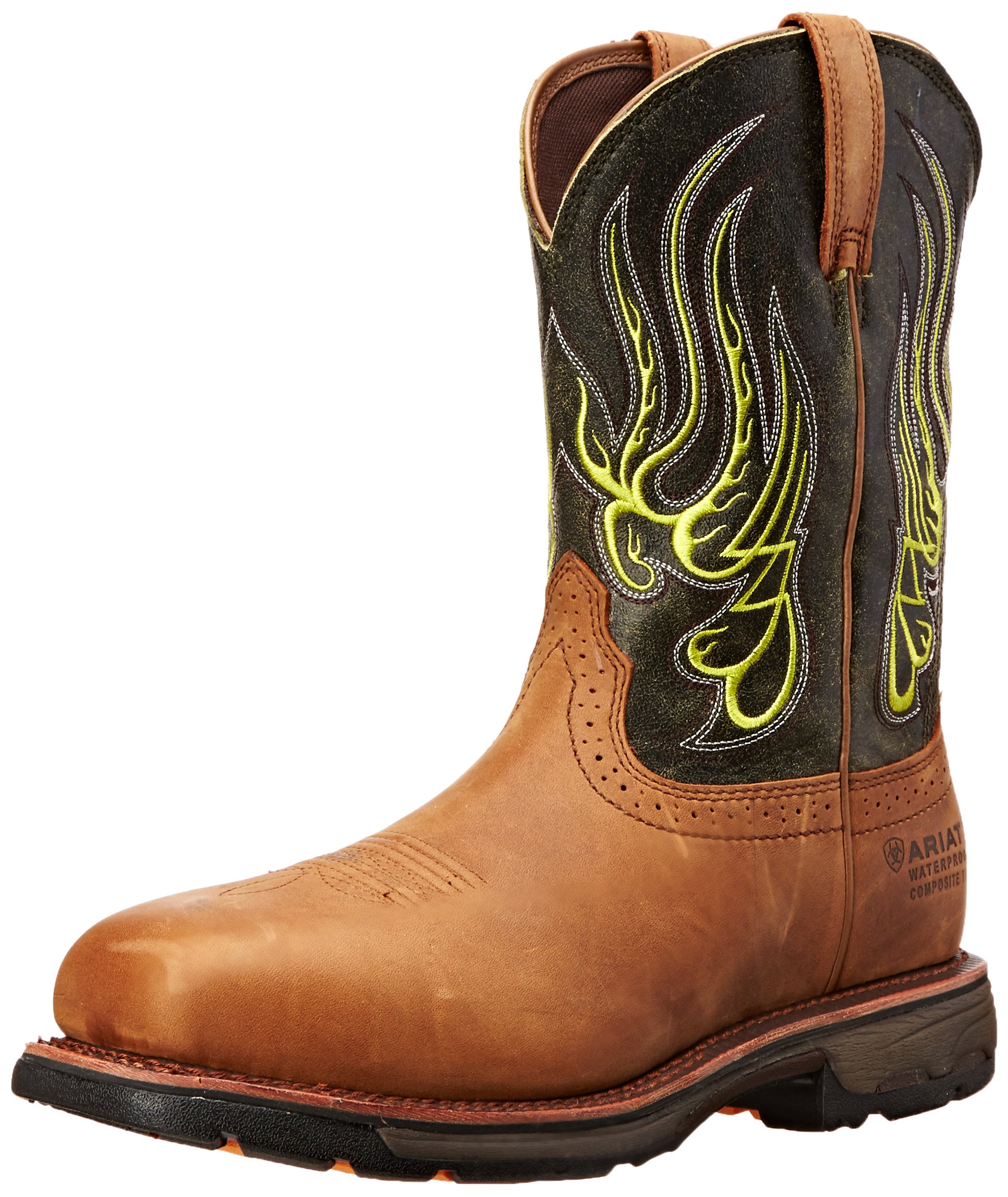 ARIAT Men's Work Boots - Durable & Comfortable Safety Boots for Construction, Farming & Outdoor Work - Waterproof Steel Toe Work Shoes for Men