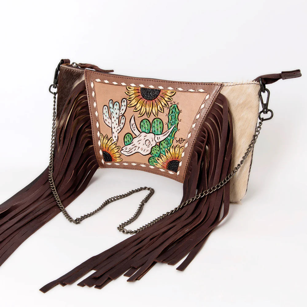 American Darling Cactus Hide Purse - Stylish Vegan Leather Crossbody Bag for Women, Perfect for Casual Outings, Travel & Everyday Use