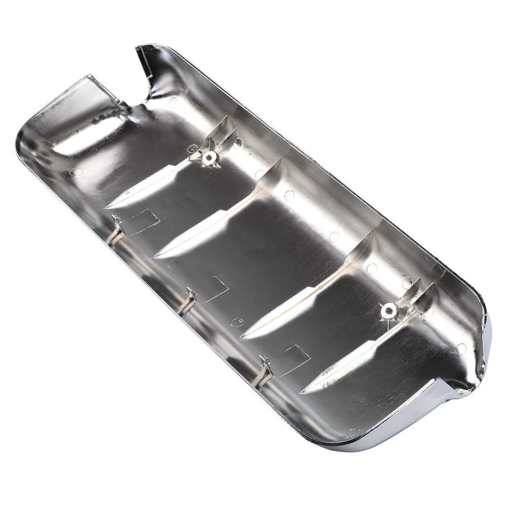 SCITOO Chrome Truck Hood Mirror - Compatible with 2005-2017 Freightliner Century & Columbia Models - RH Door Mounted Tow Mirror with PC Caping - Perfect for Enhanced Visibility & Safety While Driving