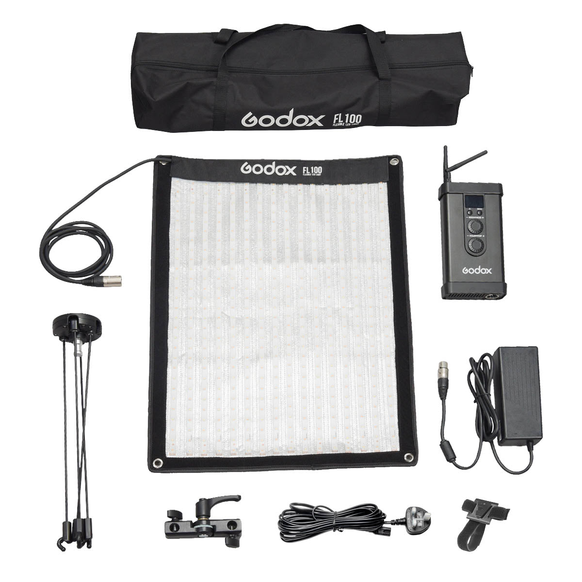 FL100 40x60cm Flexible LED Light Mat for Photography, Makeup, and Art - Dimmable Backlight Panel for Studio, YouTube Videos & DIY Crafts
