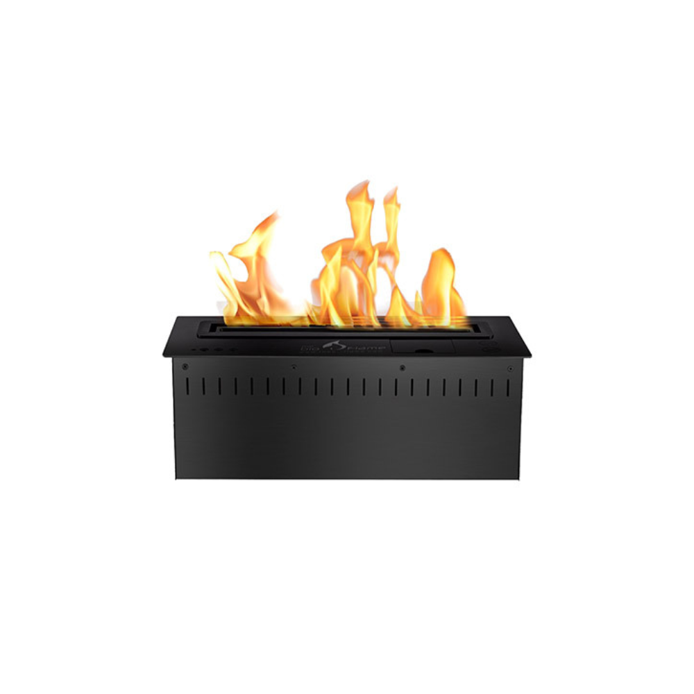 Smart Bio Flame Remote Control Ethanol Fireplace - Indoor/Outdoor Eco-Friendly Heating Solution for Patio, Living Room & Garden Decor
