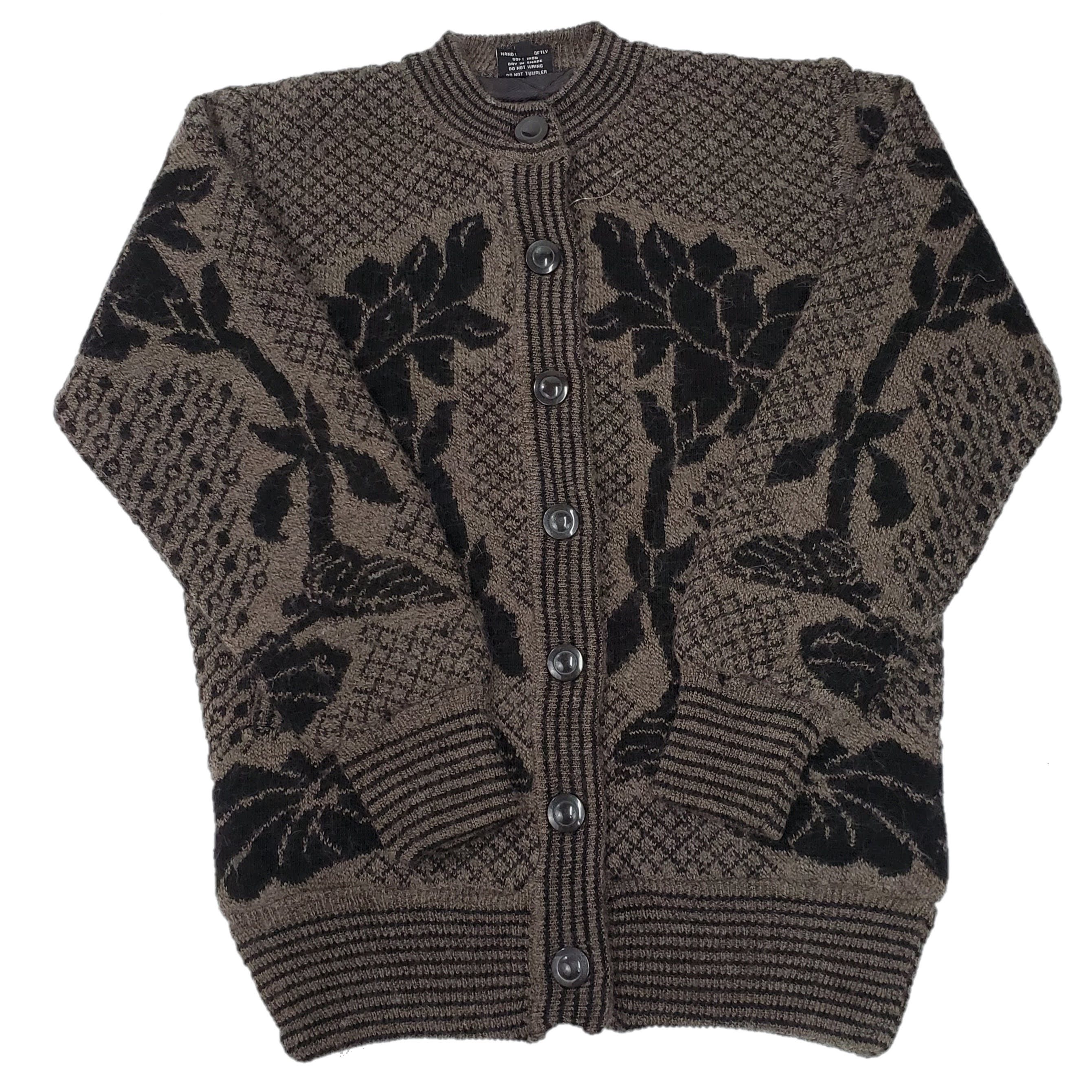 Women's Wool Lined Knit Cardigan Sweater - Cozy Winter Warm Pullover for Casual Outfits & Office Wear