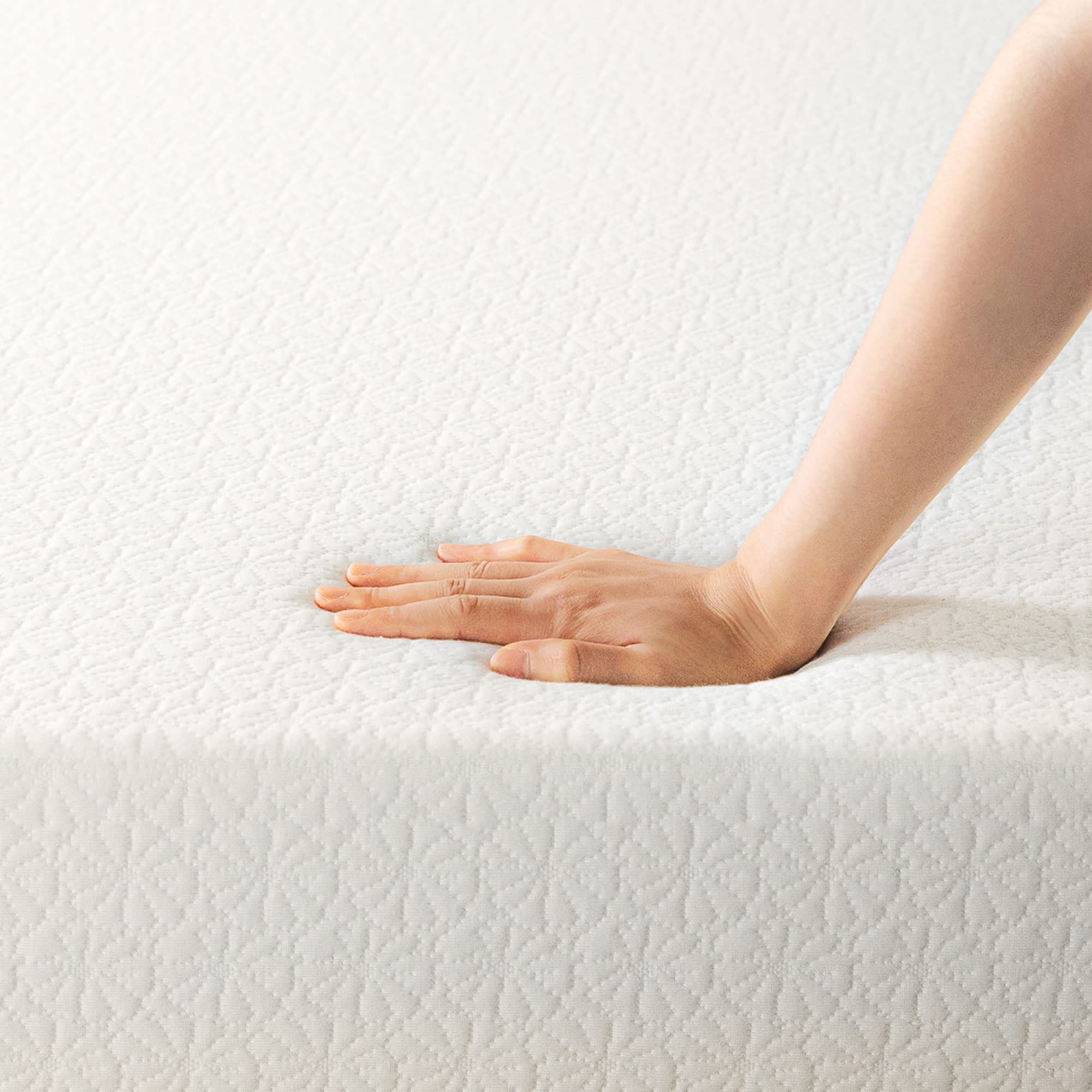 8 Inch Queen Mattress in a Box - Green Tea Memory Foam for Pressure Relief & Support | Best Price Mattress | Perfect for Guest Rooms, Dorms & Small Spaces