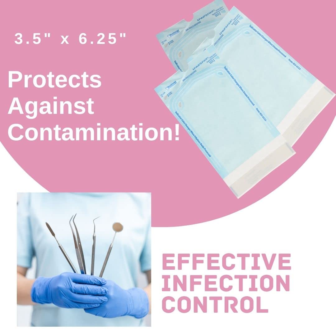 Self Sealing Sterilization Pouches 3.5