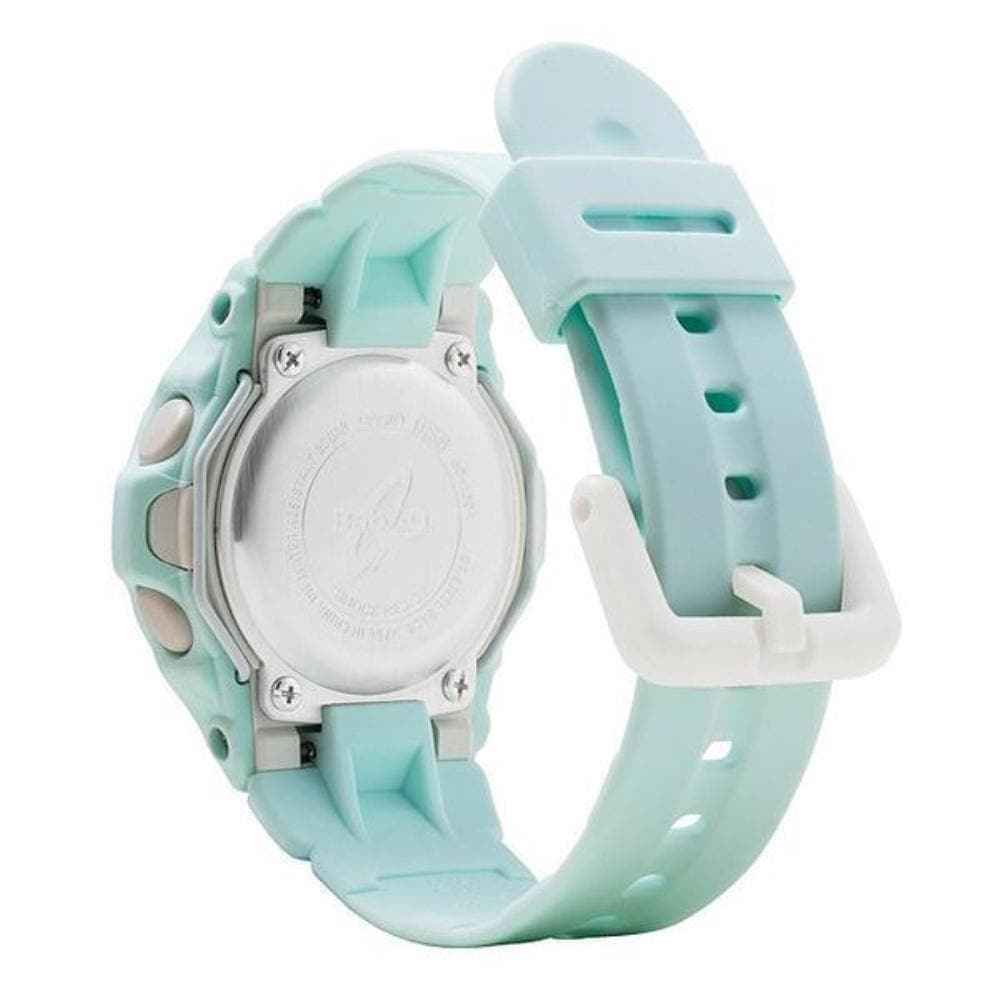 CASIO BABY-G BG-169R-3DR Digital Sport Watch for Women - Blue Resin Strap, Shock Resistant, Water Resistant - Perfect for Running, Swimming & Outdoor Activities