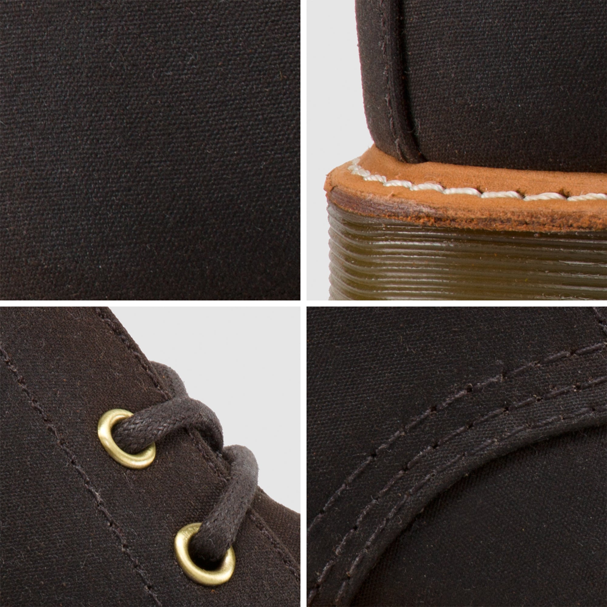 Premium Dark Brown Waxed Canvas Fabric - Waterproof & Durable for Outdoor Gear, Bags, and DIY Projects - Perfect for Jackets, Backpacks, and Camping Accessories
