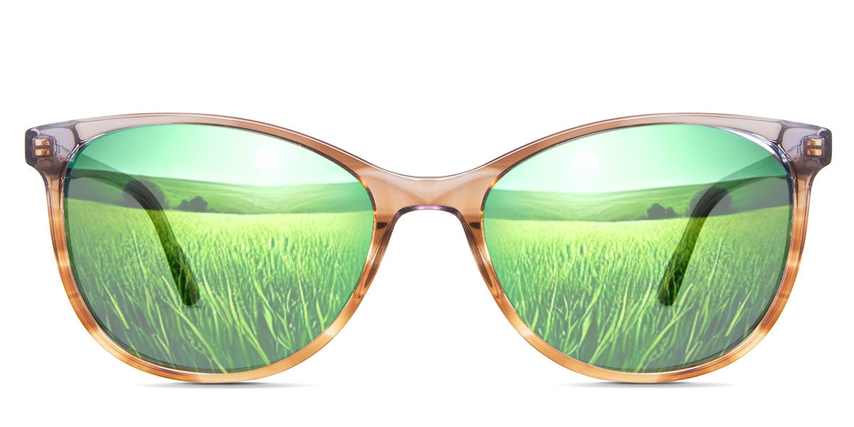 Maggie Women's Prescription Tinted Glasses - Stylish & UV Protection for Reading, Driving & Outdoor Activities