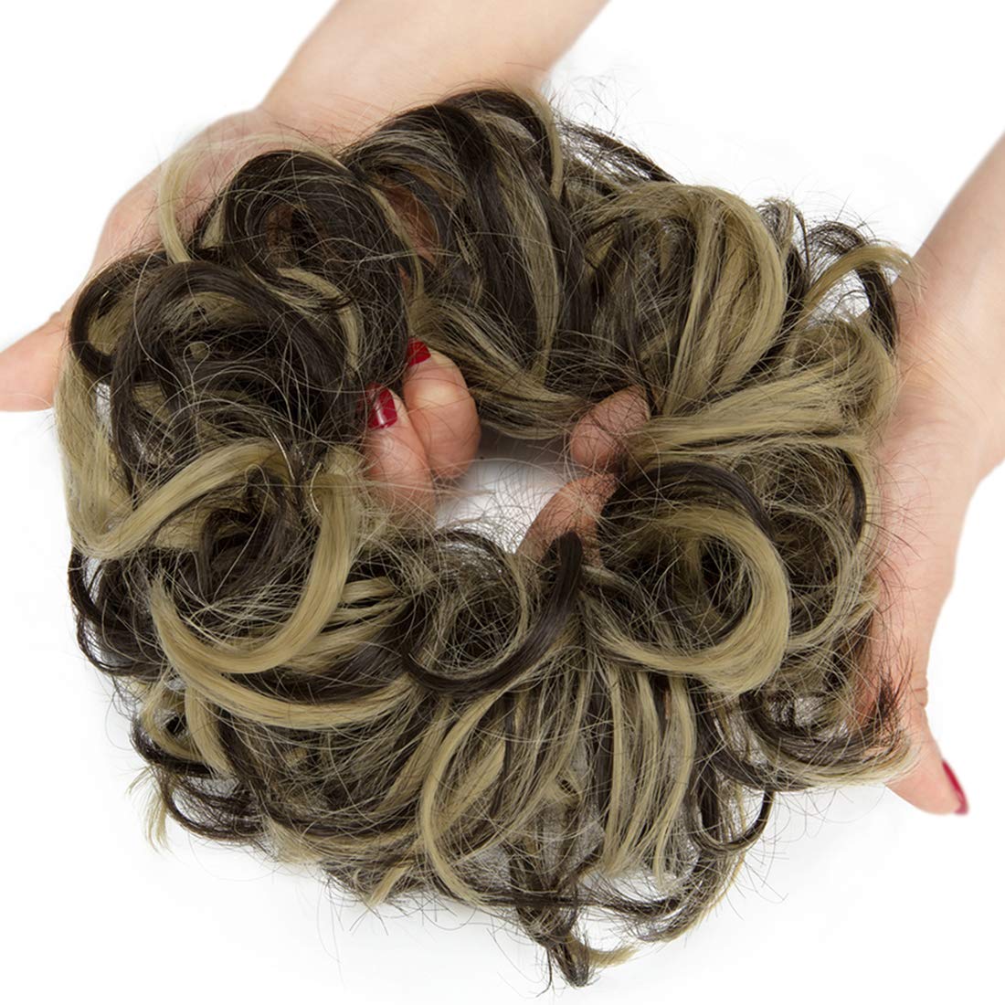 Messy Bun Hair Extensions - Soft Chignon Hairpiece for Updo & Ponytail | Perfect for Weddings, Parties & Everyday Styling