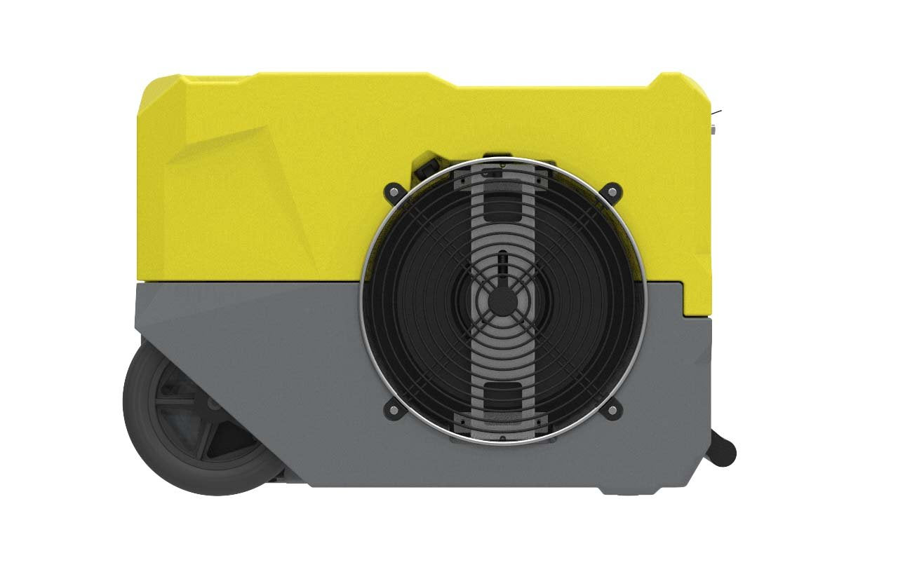 AlorAir Storm SLGR 1250X WiFi Commercial Dehumidifier - 125 Pints Smart App Control, Yellow - Ideal for Basements, Warehouses & Large Spaces