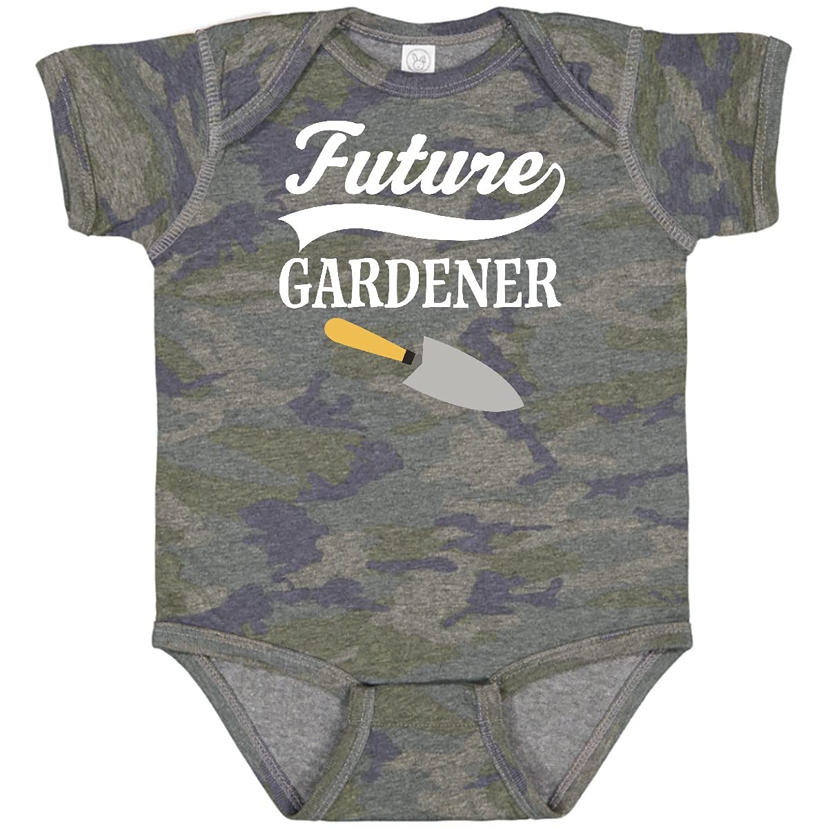 Inktastic Future Gardener Baby Bodysuit - Organic Cotton Infant Gardening Outfit for Boys & Girls - Perfect for Planting, Outdoor Activities & Nature-Themed Photoshoots