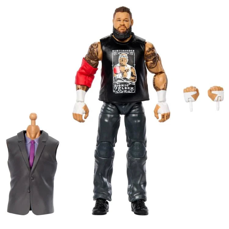 Kevin Owens WWE Elite Collection Action Figure (Adam Pearce BAF) - Survivor Series War Games Edition - Perfect for Wrestling Fans & Collectors - Great for Display, Play & Gifts