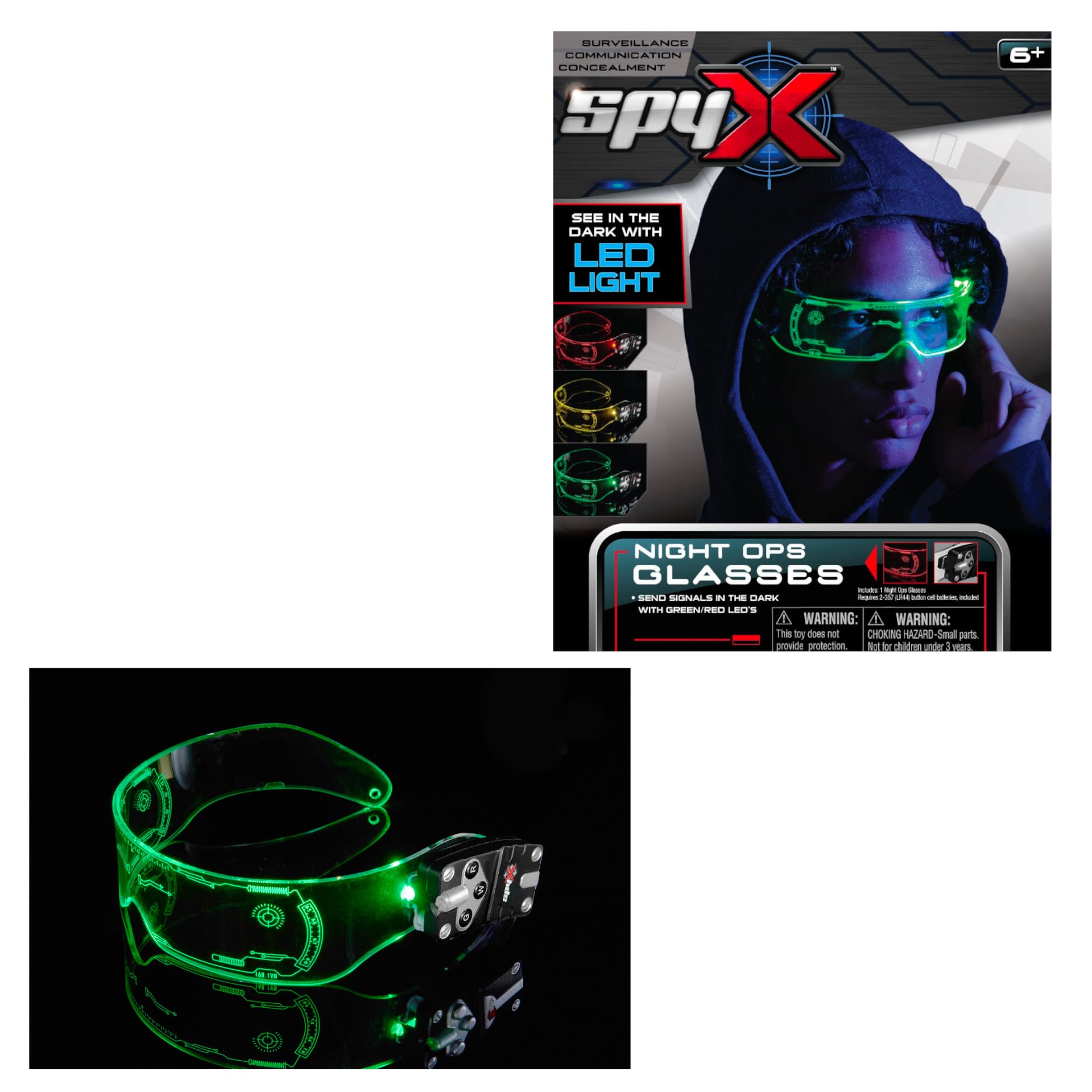 SpyX Night Vision Goggles - HD Night Vision Binoculars for Hunting, Surveillance & Security | Perfect for Outdoor Adventures, Nighttime Wildlife Observation & Tactical Missions