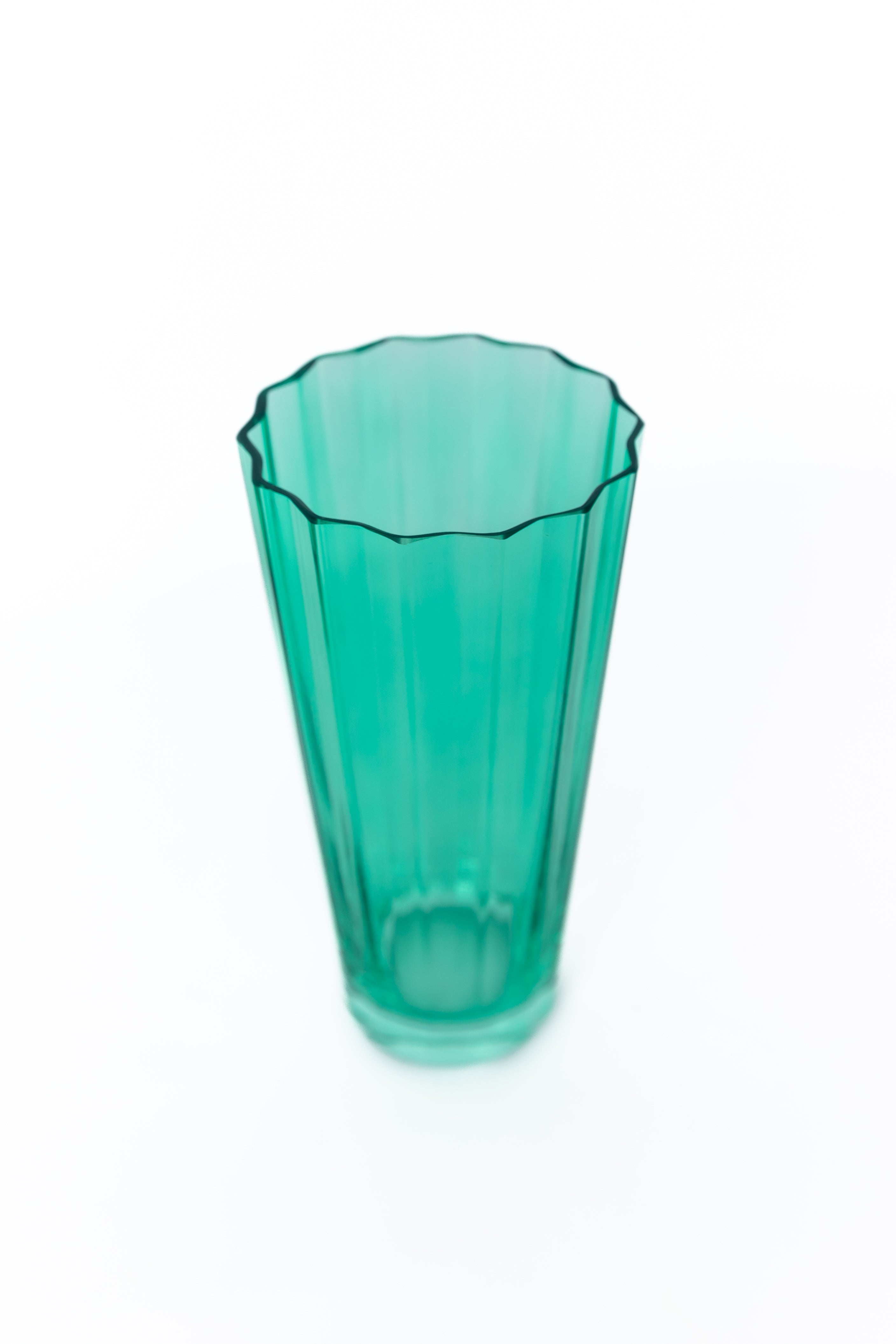 Estelle Colored Sunday Highball Glasses Set of 2 - Kelly Green | Elegant Cocktail Glasses for Margaritas, Mojitos & Party Drinks | Perfect for Home Bars, Dinner Parties & Gifts