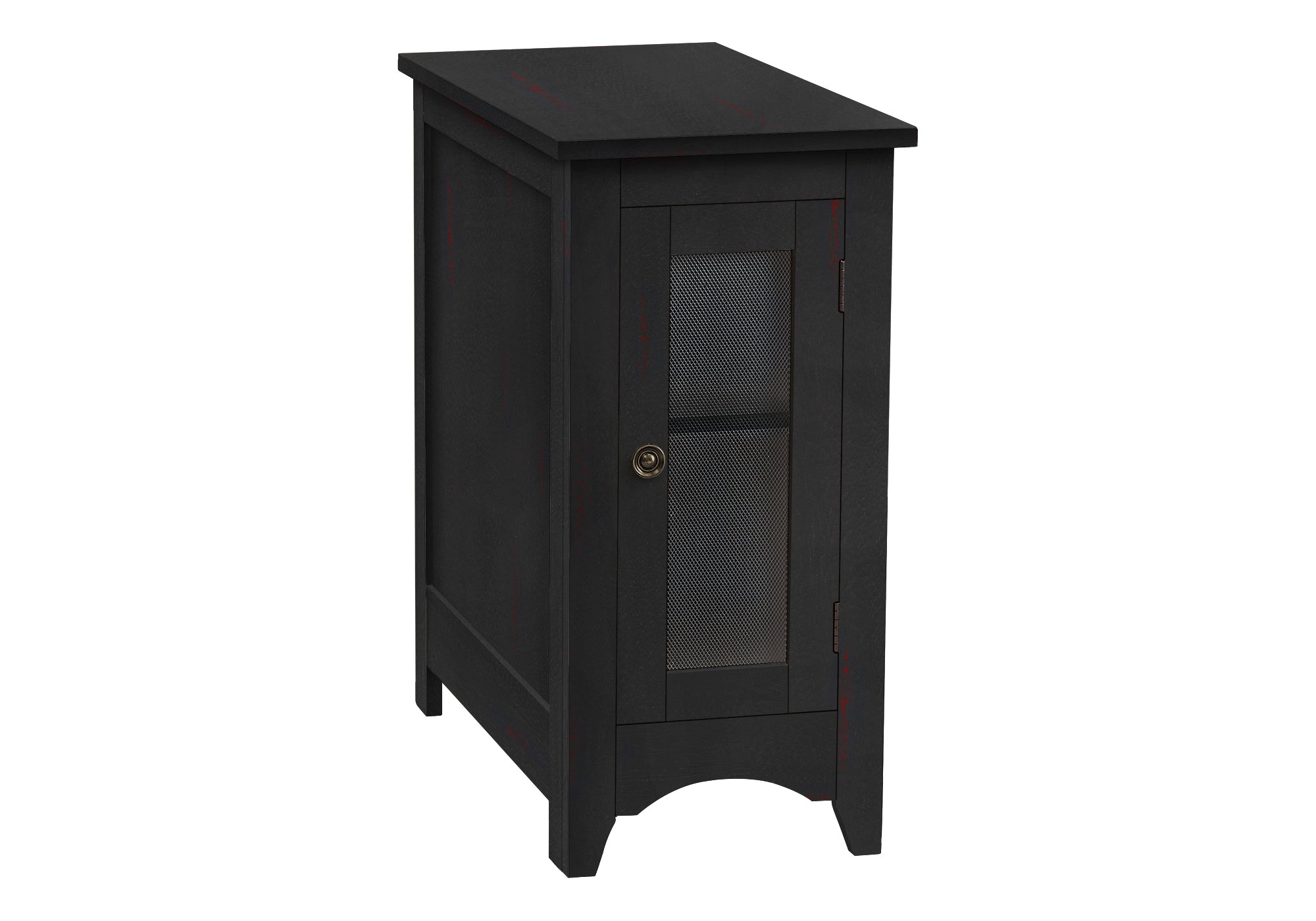Elegant Black Nightstand with Drawer - Modern Bedside Table for Bedroom Storage, Perfect for Small Spaces & Guest Rooms