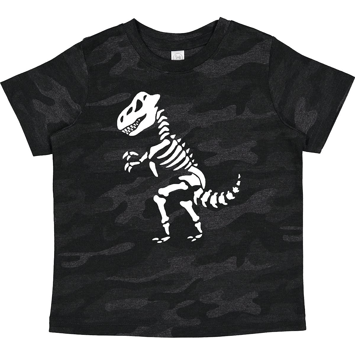 Inktastic Dinosaur Skeleton Bones Funny Dino Toddler T-Shirt - Cute Jurassic Dinosaur Graphic Tee for Boys & Girls - Perfect for Playdates, Birthday Parties & Dinosaur Theme Events