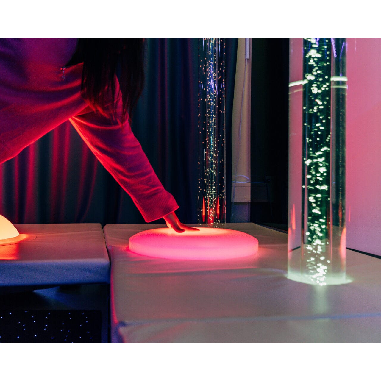 Interactive Floor Spot Projector - Fun & Educational Light Games for Kids - Perfect for Indoor Play, Parties & Learning Activities