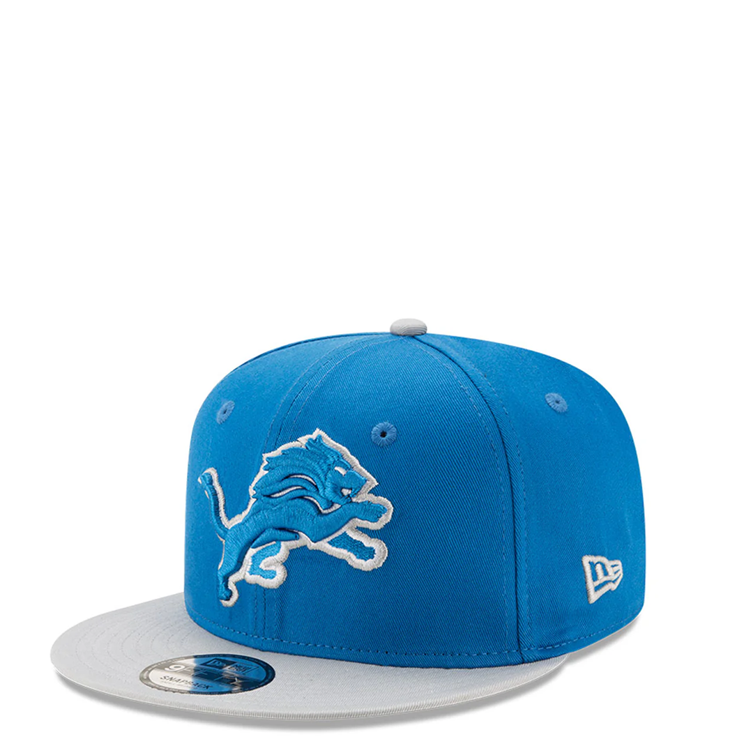 Detroit Lions 9FIFTY Basic Snapback Hat - Adjustable Baseball Cap for Men & Women - Perfect for Football Games, Sports Events & Casual Wear