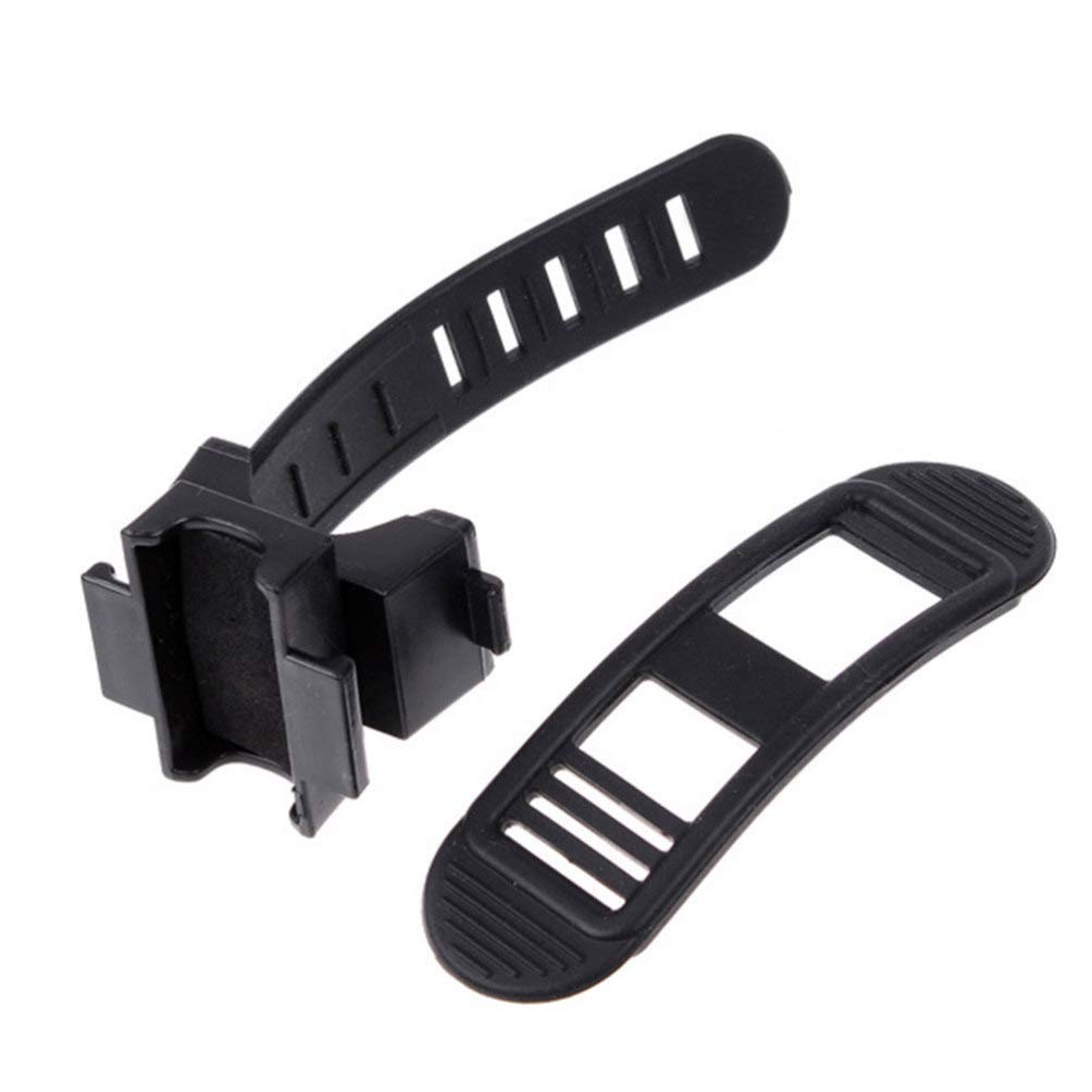 Universal Bike Flashlight Holder - 360° Adjustable Rotational Mount for Mountain Bikes (2-Pack) | Perfect for Night Cycling, Commuting & Outdoor Adventures