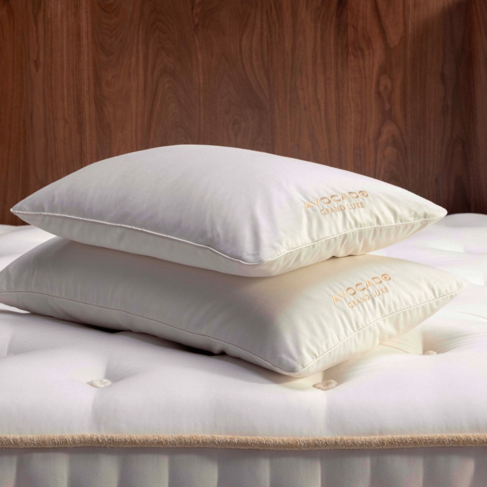 Premium Grand Luxe Pillow - Ultra Soft Memory Foam for Neck & Back Support - Perfect for Side Sleepers, Back Pain Relief & Luxury Bedding (White) - Ideal for Home, Office & Travel Use