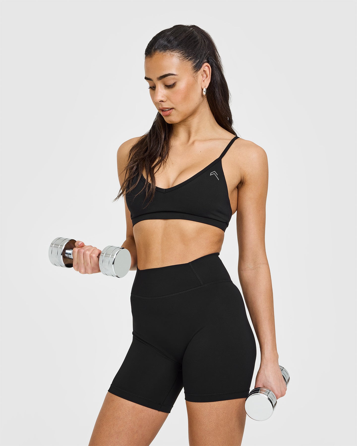 Timeless High Waisted Shorts for Women - 6 Inch Inseam | Classic Black Denim Shorts for Summer, Beach, and Casual Outings