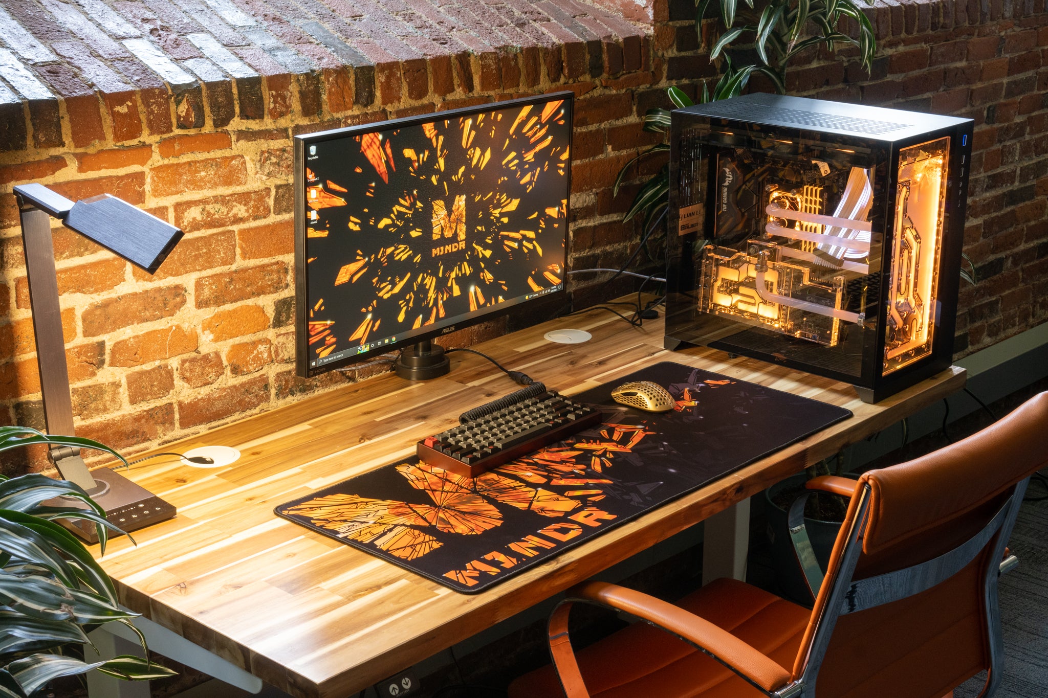 Limited Edition M1NDR Broken Memories Creator Deskmat - Premium Gaming & Office Mouse Pad for PC, Mac, Laptop - Perfect for Esports, Streaming & Home Office Workspace