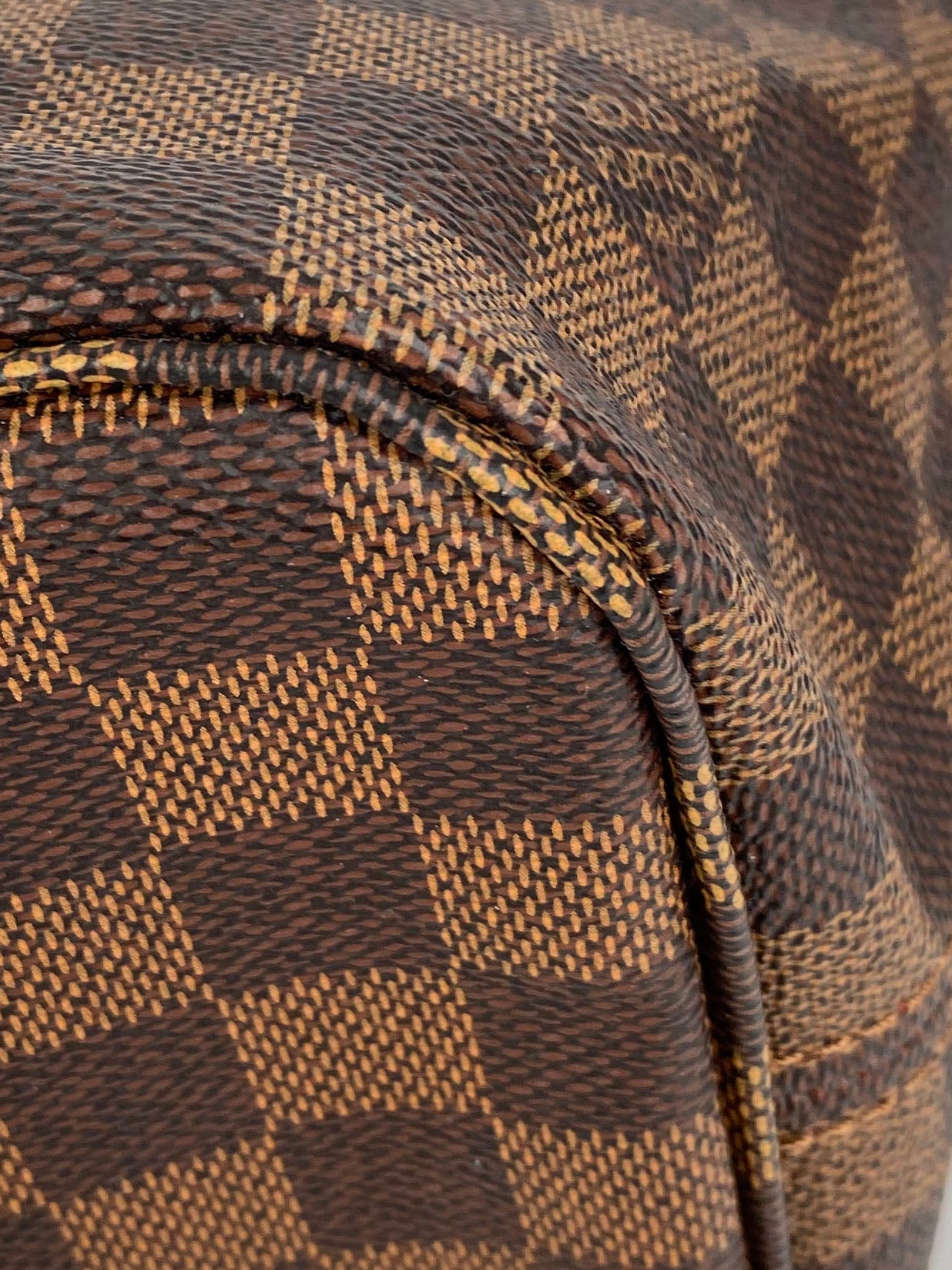 Authentic Louis Vuitton Damier Ebene Neverfull MM Tote Bag - Luxury Designer Handbag for Women, Perfect for Work, Travel & Everyday Use