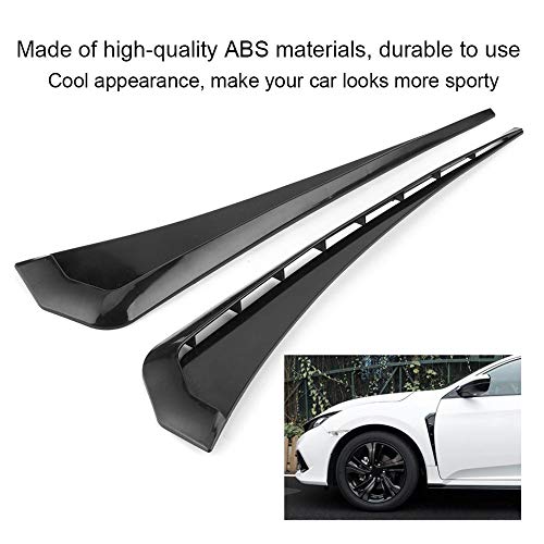 Universal Car Vent Cover Stickers - Decorative Strip for Car Side Air Hood Vent, Adhesive Air Sticker for Side Vent, Perfect for Car Customization and Style Enhancement