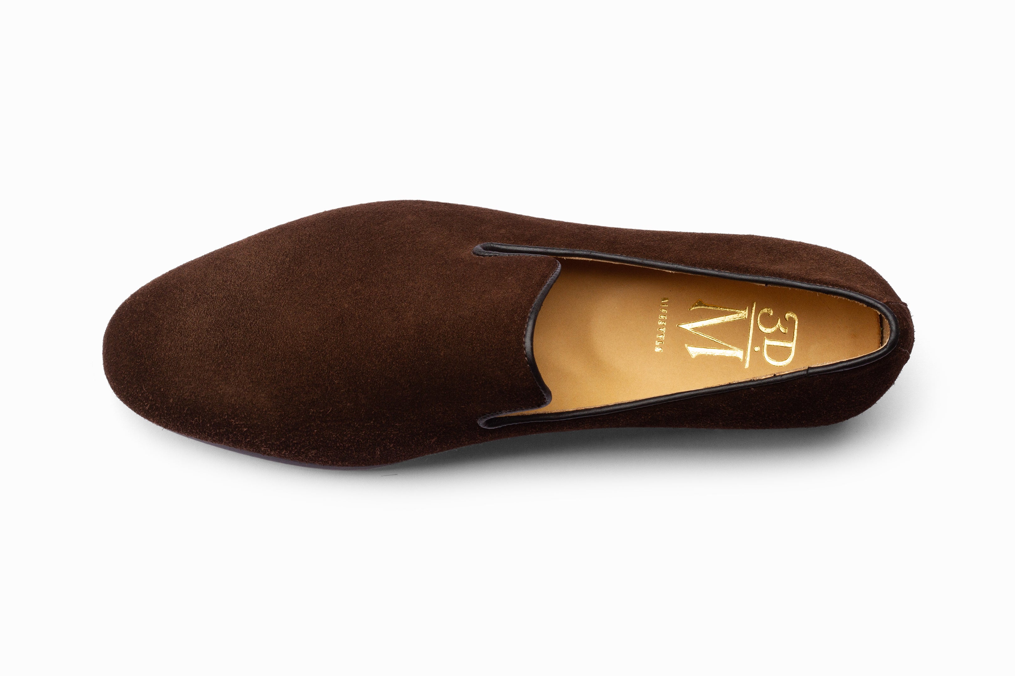 Brown Suede Venetian Loafers for Men - Comfortable Slip-On Dress Shoes for Office, Casual & Travel