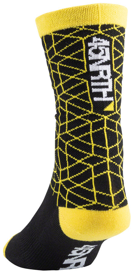 45NRTH Lumi Lightweight Wool Socks for Men & Women - Yellow, Small - Warm Winter Hiking & Outdoor Activities Socks