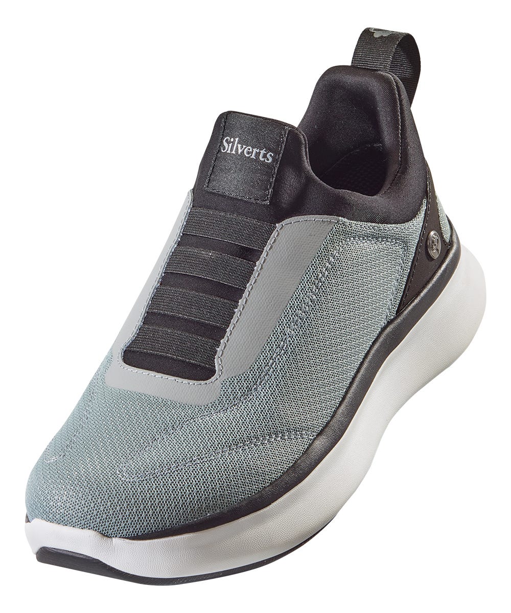Men's Extra Wide Slip-On Sneakers - Comfortable Lace-Free Shoes for Walking, Travel & Casual Wear
