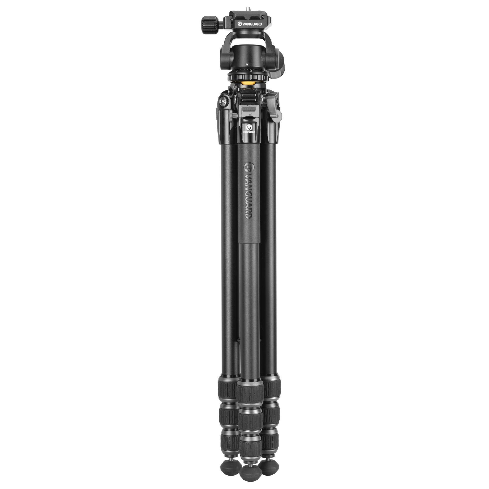 VEO 5 234AO26 Aluminum Tripod with Pan Head - Heavy Duty Outdoor Tripod for Scopes, Binoculars, Cameras & Spotting Scopes - Perfect for Hunting, Bird Watching & Outdoor Photography