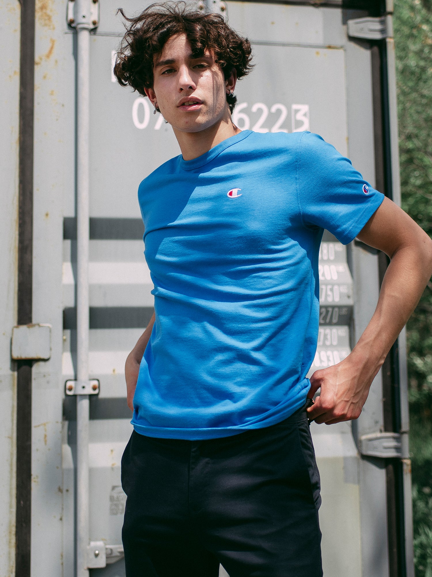 Champion Heritage Men's Graphic T-Shirt - Soft Cotton Short Sleeve Tee for Casual Wear & Gym - Clearance Sale | Perfect for Streetwear, Workouts & Everyday Outfits