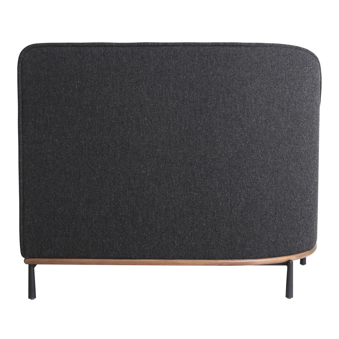 Arc Highback Modular Sofa - Left Section | Modern L-Shaped Corner Couch for Living Room, Lounge & Office | Durable Fabric Upholstery, Comfortable Seating