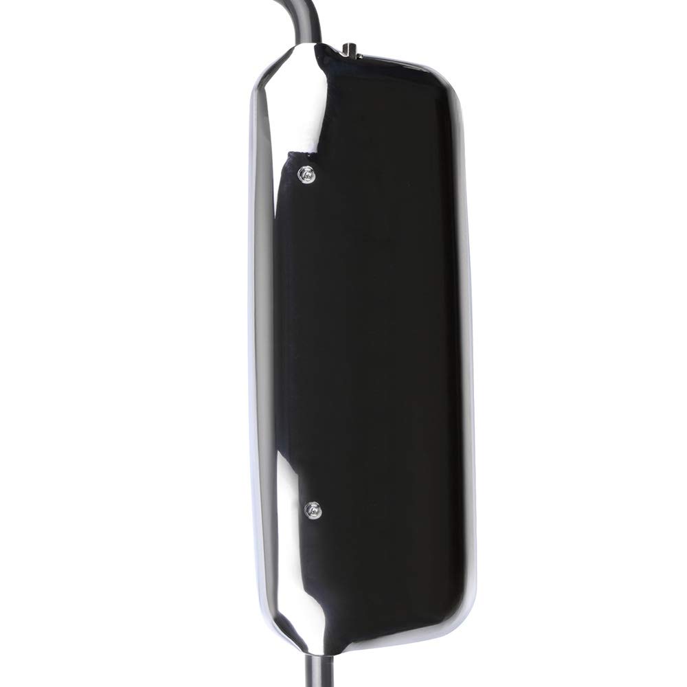 SCITOO Chrome Power Heated Tow Mirror for Freightliner Century Columbia (2005-2017) - LH Truck Side View Mirror with Door Mount - Perfect for Long Haul Trucking & Blind Spot Visibility