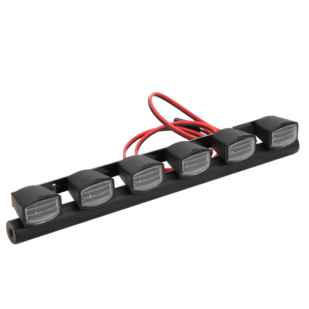 RC LED Roof Lights - Replacement Accessory for Remote Control Cars (6-Pack) | Durable RC Car Parts for Night Racing & Off-Road Adventures