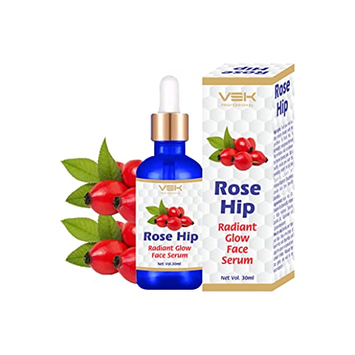 Vsk Professional Radiant Glow Face Serum - Lightweight Hydrating Formula for Skin Brightening, Acne Scar Removal & Moisturizing | Softens & Nourishes Skin for Healthy Glow | Cruelty-Free 30ml | Perfect for Daily Skincare Routine & Nighttime Treatment